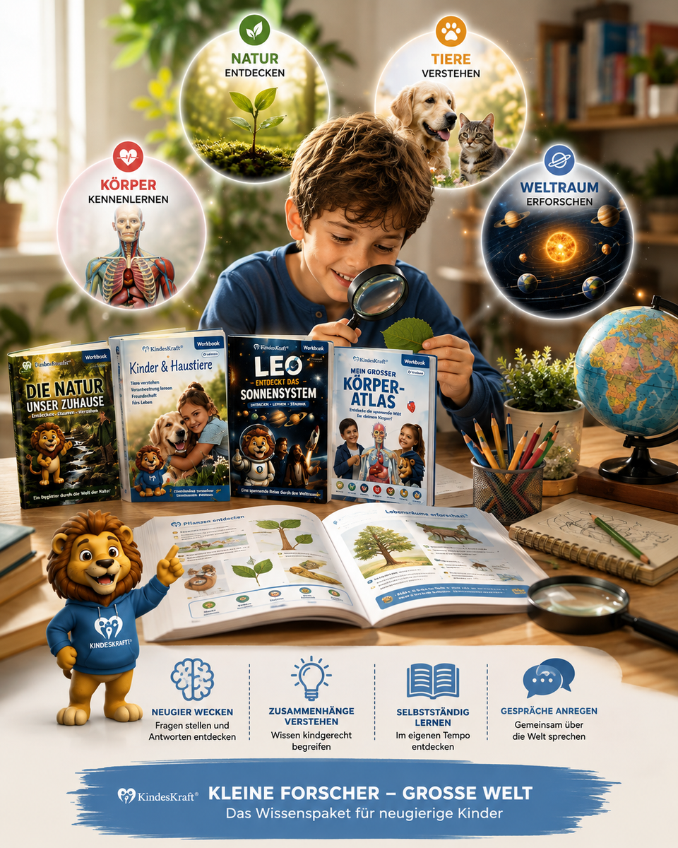 <p>Wissen, das Kinder selbst entdecken wollen</p>