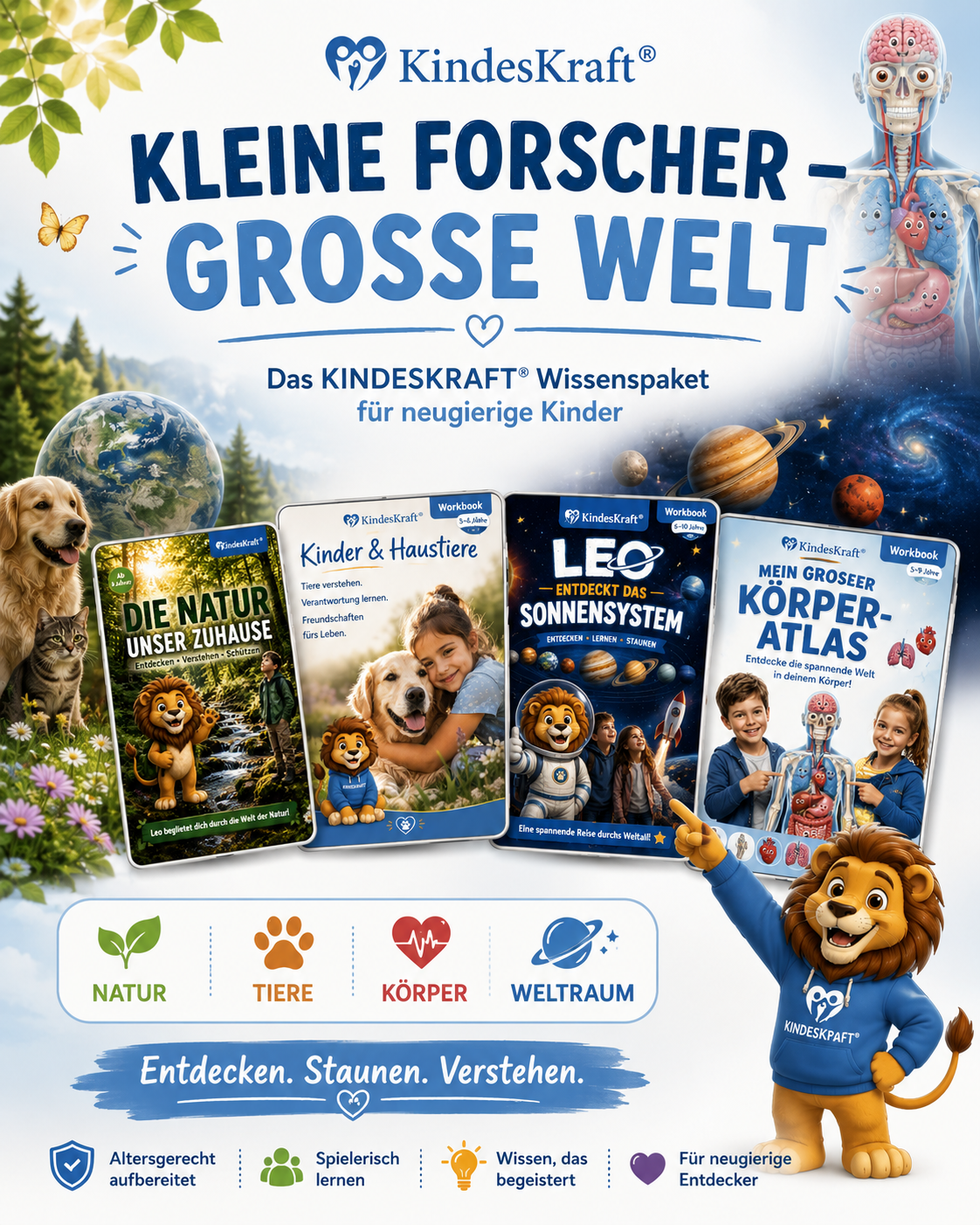 KINDESKRAFT® Wissenspaket