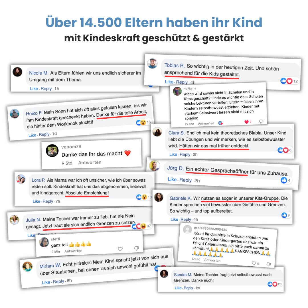 Kindeskraft Workbook - Mach dein Kind stark!